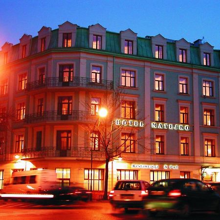 Matejko Hotel Krakow Bagian luar foto