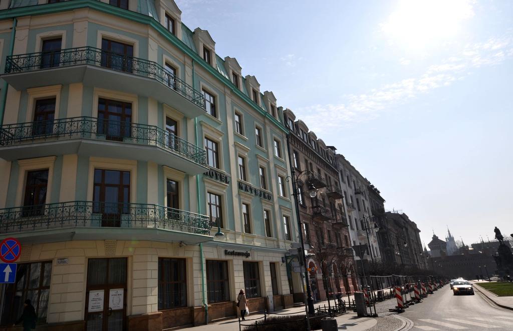 Matejko Hotel Krakow Bagian luar foto